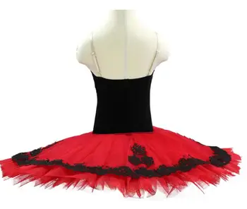 Profesionalūs baleto mdc baleto mdc balerinos Raudonos Kitri Grand Pas Baleto Kostiumai Esmeralda Čigonų Blynas Tutu