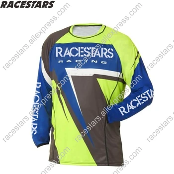 RACESTARS 2020 Vyrų/Moterų Motokroso Moto Bycicle BMX Jersey Mtb Maillot Ciclismo Kalnų Marškinėlius Kalnų Dviratis Enduro Apranga