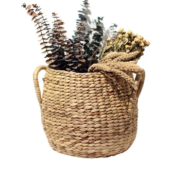 Rankomis Austi Vandens Hiacintas Medžiagų Saugojimo Krepšys Gėlių Krepšelis Modeliavimas Žaliųjų Augalų Ir Gėlių Krepšelį