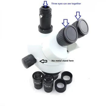 Rankos paramą 3,5 X-90X Simul Židinio Trinokulinis Stereo Mikroskopas 16MP HDMI Mikroskopas USB Telefono Kamera Plokštė Remonto įrankiai