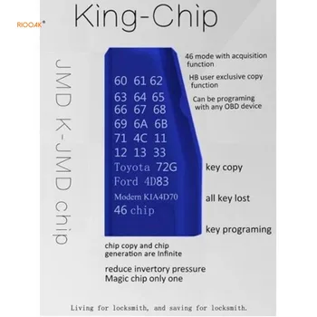 RIOOAK 2020 naują atvykimo handy baby 2 50pcs originalus JMD king chip blue chip už patogus kūdikiui klonas 46 47 48 4C 4D G T5 Lustas