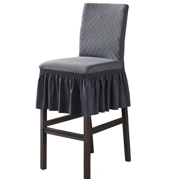 Ruožas Kėdė Padengti Baro Kėdės Sėdynės Apima Kėdė Pagalvėlės Valgomasis Kėdės, Biuro Kėdės su Sijonu neslidus Modelius Sutirštės
