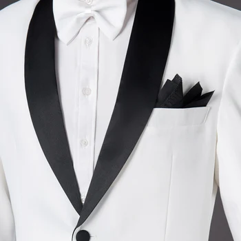 S-3XL 2017 Nauji vyriški drabužiai slim vestuvių suknelė tiktų jaunikis vedęs kostiumai plius dydis priimančiosios studija Kostiumas formalaus dress kostiumai