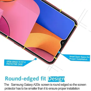 Samsung Galaxy A20s SM-A207F Grūdintas Stiklas Screen Protector Guard 