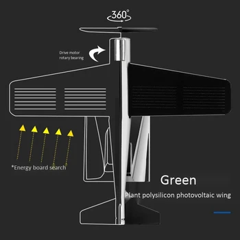 Saulės Automobilių Apdailos Energijos Orlaivio Modelis Saulės Energija Varomas Orlaivis Rinkinys