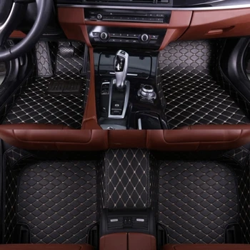 SAULĖTĄ FOX automobilio grindų kilimėliai Kia Sportage Optima K5 Sorento Carens 5D visiškai padengti atveju automobilio stiliaus aukštos kokybės kilimas, įdėklai