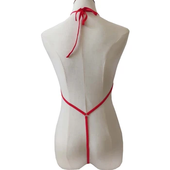 Seksualus G-string Žr.-per Mikro Bikinis Moterų Paplūdimio Maudymosi Kostiumą Clubwear Kostiumai Vienas Gabalas Skaidrus, maudymosi Kostiumėliai, maudymosi kostiumėlį
