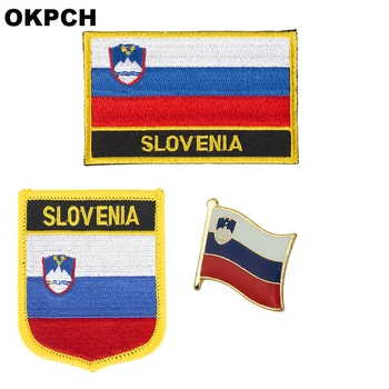 Sent Vinsentas vėliavos pleistras ženklelis 3pcs Rinkinys Lopai Drabužių PASIDARYK pats Apdailos PT0162-3