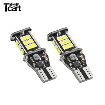 Tcart T15 LED Žibintai Atbulinės Automobilių Canbus Led Atsargines Žibintai, Galiniai Žibintai, automobilių reikmenys, Nissan sentra b17 2012 m. m. 2018