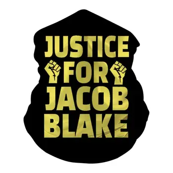 Teisingumo Jokūbas Blake Skarelės Vyrai Moterys Spalvinga Vientisos raudonos spalvos juosta ant galvos Skara Neck Gaiter Balaclava
