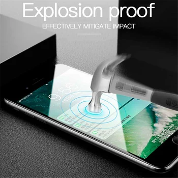 Telefonas Screen Protector Apsauginės Plėvelės Visu iPhone, SE 2020 Grūdintas Stiklas Anti-Scratch 1PC