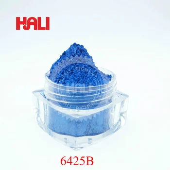 Tiekimo kokybės perlų pigmentų, kristalų, perlų pigmentų, krištolo, perlamutrinis pigmentas,mėlyna žėručio milteliai,6425B magija mėlyna, 1bag=1kilo