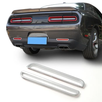 Tinka Dodge Challenger+ Automobilio Galinis Rūko Žibintas Žibintas Rėmelio Lipdukai, Šildomi Automobilių Liejimo Priedų