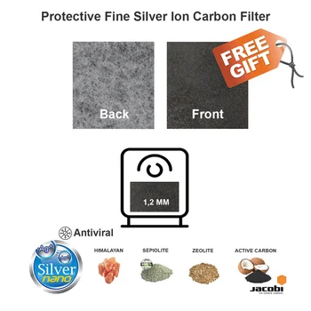 Tinka Haier hava temizleyici filtre KJ168F-BAST KJ170F-BAST aktif karbon HEPA filtresi