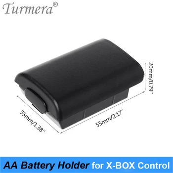 Turmera AA Baterijos, Galinio Dangtelio Laikiklio Korpuso Atveju Tinka BOX 360 Wireless Controller AA Plastikinį Laikiklį, Juoda ir Balta Avaliable