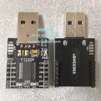 USB TTL Visas funkcijas Serial Port USB UART Atsisiųsti Linijos FT232R Chip Vio Produkcija Pasirinktinai
