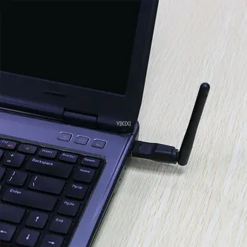 USB Wifi Adapteris 150Mbps 2.4 ghz Antena USB 802.11 n/g/b Ethernet
