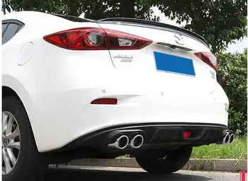 Už Mazda 3 Axela Kūno komplektas, spoileris, 2017-2019 Už Axela ABS Galinis lip galinis spoileris Bamperio Difuzorius Buferiai Raštas
