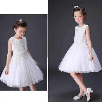 Vaikai Suknelės Mergaitėms Vestuvių Princesė Gražių Vaikų Girl Dress Aukštos Kokybės Vaikų Mergaičių Gimtadienis Drabužius, 3-8Years Kostiumas