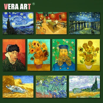 Van Gogh Aliejus, Drobė, Tapyba, Drobė Saulėgrąžų Abrikosų Menas Spausdinti Plakato Nuotrauką Sienos Meno Spaudinius Paveikslai Abstraktūs Plakato Nuotrauką