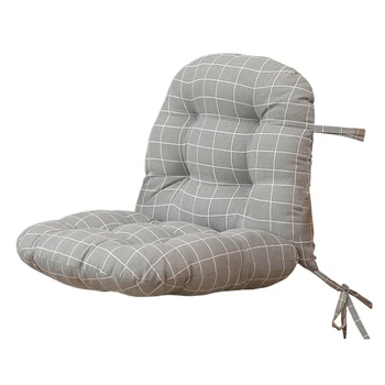 Vientisas Nugaros atrama Sėdynės Pagalvėlė su Ryšiais Užtrauktukas Dizaino Kėdė