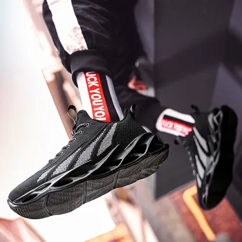 Vyrai laisvalaikio sportiniai bateliai ultra light smūgio absorbcijos laukinių tendencija batai Hombre Deportiva kvėpuojantis Masculino Esportivo mens batai
