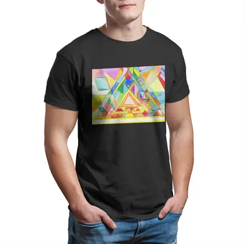 Vyriški T-shirt Ieškoti Derliaus Trumpas Rankovės Negabaritinių Tees 38702