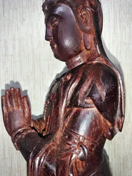 Woodcraft Buda Lobular Raudonojo Sandalmedžio indijos Statula visą rankų darbo Paveikslas Raižybos savo dizaino sveiki!