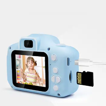 X5 Vaikų Skaitmeninis Fotoaparatas Hd Ips Dual Lens Foto ir Video Daugiafunkcį Fotoaparatas Usb Įkrovimo Kamera