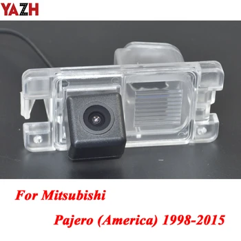 YAZH Auto Kamera Mitsubishi Pajero TR4 / iO / Pinin Automobilių Galinio vaizdo Kamera, Atbulinės eigos Parke vaizdo Kamera HD + atspari Vandeniui + Plataus Kampo