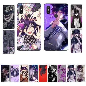 YNDFCNB Kokichi Ouma Girl anime Telefoną Atveju Xiaomi mi 8 9 10 lite pro SE 5 6 X max2 3 mix2 F1