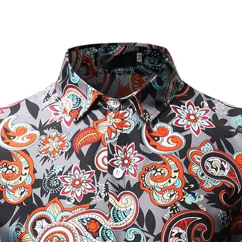ZUZK Shirt Mens Prekės ženklo Dizainas Stilingas Slim Fit Suknelė Marškiniai Vyrams, ilgomis Rankovėmis Chemise Homme Šalies Atsitiktinis Socialinės Camisas Hombre