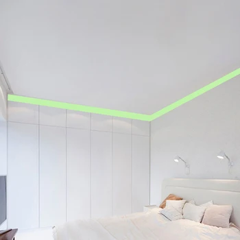 Šviesos su baseboard sienų lipdukai kambarį miegamojo aplinką tausojančių namų apdailos lipdukai 
