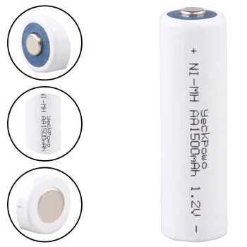 Žemiausia kaina 24 gabalas AA baterijos 1.2 v baterijų įkrovimo 1500 mah nimh baterija elektrinių įrankių akkumulator