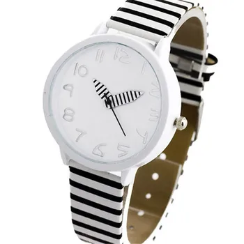 Žiūrėti moterų Kūrybos Dizaino, Kvarciniai Laikrodžių Mados Atsitiktinis Ponios montre Zebra Juostele Laikrodis Merginos Laikrodis Dovana reloj mujer