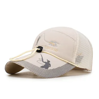 Žvejybos Hat Bžūp Lauko Sporto Skrybėlės Pėsčiųjų Skydelis UV Apsauga Vyrams, Moterims, Reguliuojamas Kvėpuojantis Golfo Kepurės