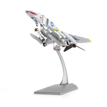 1/100 masto F-4C plokštumos karinių orlaivių skrydžio oro armiją kovotojas modelių, žaislas suaugusiems vaikams žaislai ekranas rodo kolekcijos