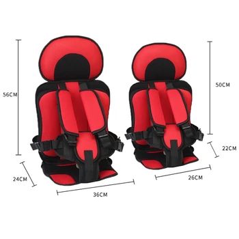 1-12 Metų Amžiaus Kūdikiui Nešiojamų Automobilį, Sėdi, Kėdė Vaikams, Vaikų Saugos Pagalvės Vežimėlio Sėdynę-Pagalvę Padengti Sėdynės Pagalvėlės Kūdikiams, Vaikiška