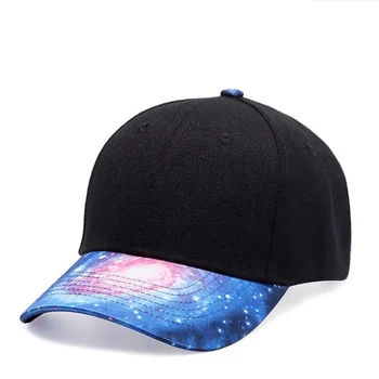 1 Vnt 2018 žvaigždėtas dangus Mados vasaros Beisbolo kepuraitę Snapback Pietų korėjos versija poliesteris Kepurės Vyrams Ir Moterims, 8 Spalvos