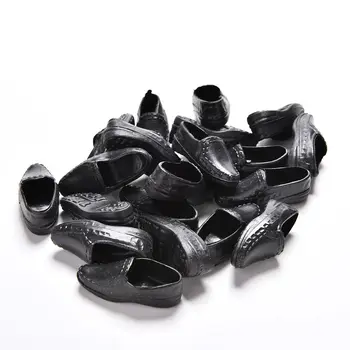 10 Porų Aukštos Kokybės Juodos Mados Plastikinės Lėlės Batai Ken Draugu Vyrų Lėlės Drabužių Priedai, Avalynė