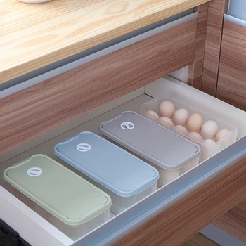 10 Tinklelis, Virtuvės Reikmenys Kiaušinių Šaldytuvas Sandėliavimo Dėžės, Lauko Anti-susidūrimo Plastikinių Kiaušinių Dėžutės Maisto Konteineryje Organizatorius