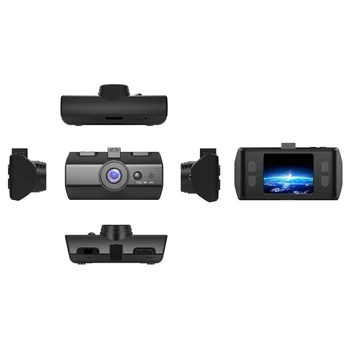 1080P Mini Automobilių Vairavimo Diktofonas DVR Transporto priemonės vaizdo Kamera G-Jutiklis, Vaizdo įrašymas DVR Brūkšnys Kamera su Naktinio Matymo 2 Colių