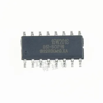 10vnt/daug STC15W201S-35I-SOP16 Single-Chip Integriniai Grandynai ir integrinių grandynų (IC Chip STC15W201S