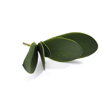 11 Šakutės 7 Vadovai, Dirbtinės Gėlės Drugelis Orchidėja Šilko Modeliavimas Green Leaf Hotel Namų Stalo Dekoras