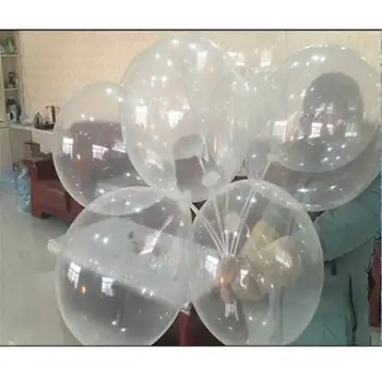 12 Colių Skaidrus Bobo Burbulas Ballon Kalėdų, Vestuvių, Gimtadienio Dekoracijas Jokių Raukšlių 