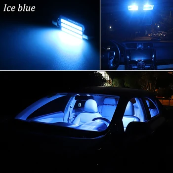 18Pcs Ne Klaida Balta Canbus Volvo XC60 246 SEDANAS LED Interjero Šviesos + Licenciją Plokštelės Lempa Rinkinį (2008-2018)