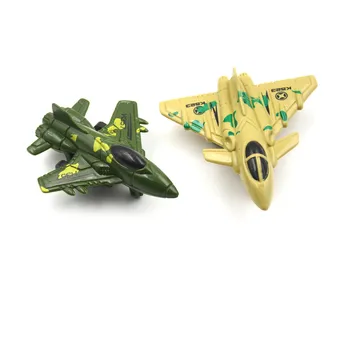 1pcs Pajėgų Naikintuvas Lėktuvo Žaislas Karinį Lėktuvą Traukti Atgal Žaislas Mini Orlaivių Modelių Žaislai Vaikams Švietimo Žaislas