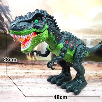2.4 G HZ Nuotolinio Valdymo Žaislai Gyvūnų Nuotolinio Valdymo Dinozauras Purškimo Nustatančio Kiaušinių 48CM Didelių Dinozaurų Modelis Pėsčiomis Gyvūnai