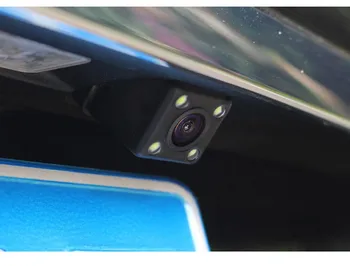 2017 Naujas Galinio vaizdo kamera su 4 Jutikliais, Bi Bi Signalas Automobilį Atbuline Radaro galinio vaizdo kamera su 4.3 colių ekranu+ parkavimo jutiklis Rinkinys