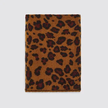 2019 z naujas raudonas taškas leopard šalikas mergina, rudenį ir žiemą,Sutirštės šiltas dvipusis kašmyras, pavyzdžiui, Skara Skara Žiemos Skara